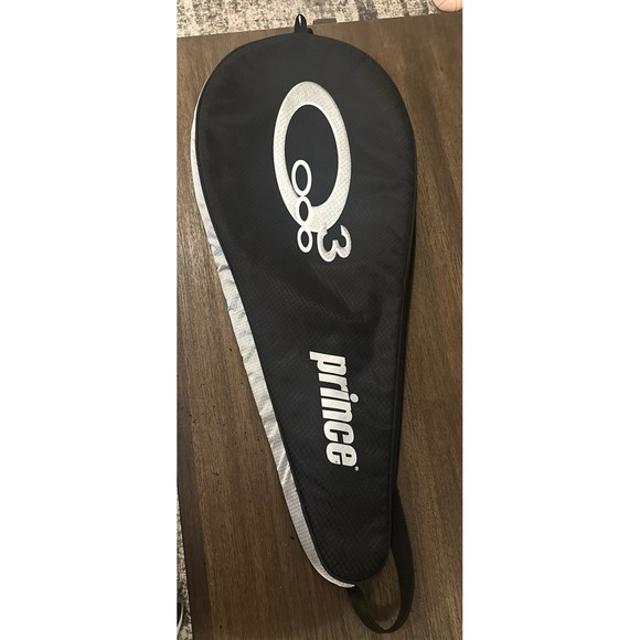 PRINCE O3 SILVER Tennis Racquet OS 118 sq. in. grip 4 1/4 Grip and Case - Picture 11 of 11